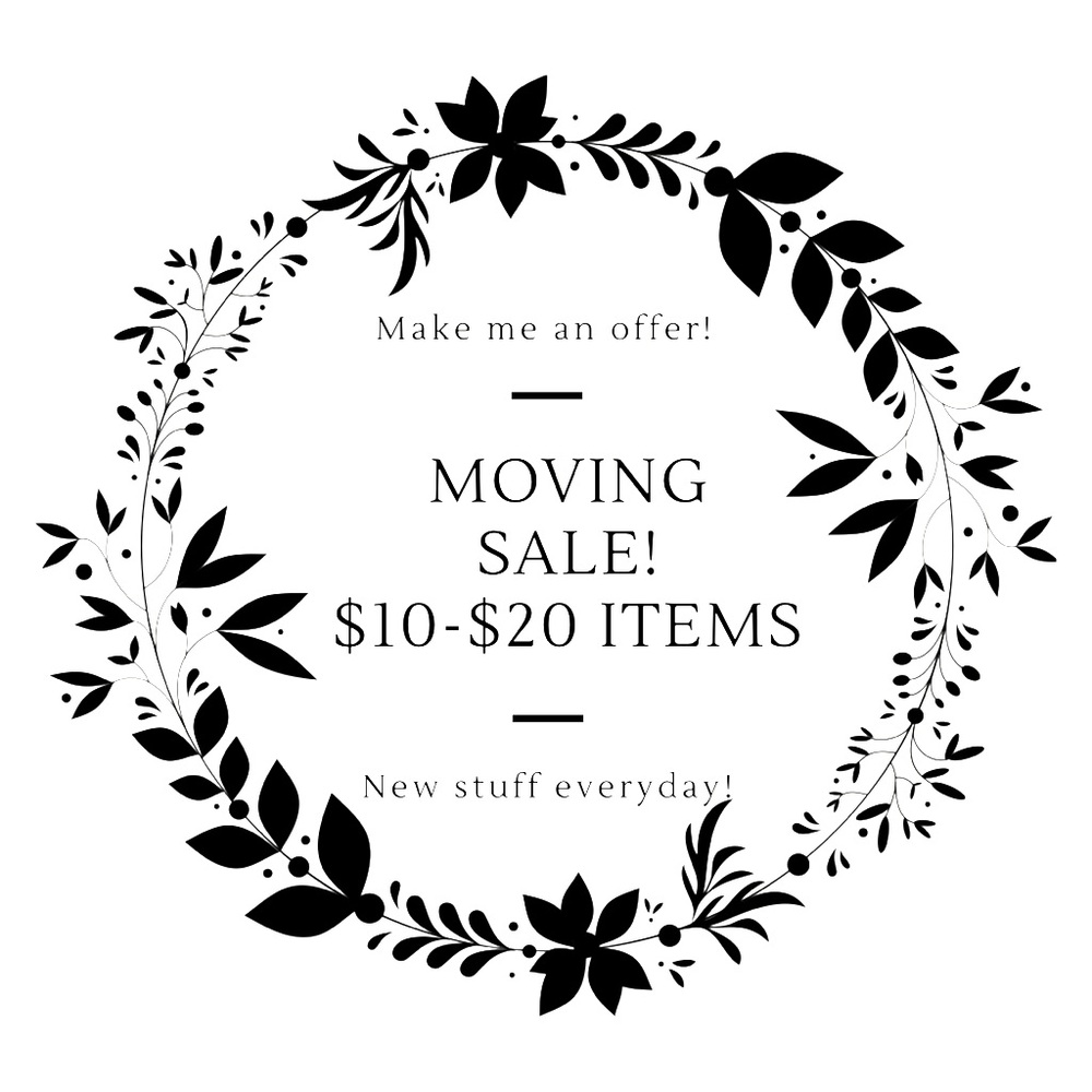 Moving Sale!